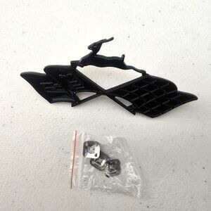 1961 Chevrolet Impala Die Cast Rear Quarter Panel Emblem 61 Chevy NEW